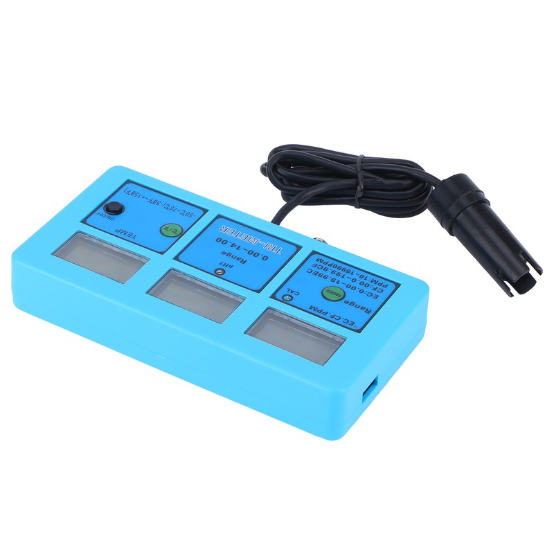 5 in 1 Multifunction PH/Temp/EC/CF/TDS Meter Water Quality Tester Detector