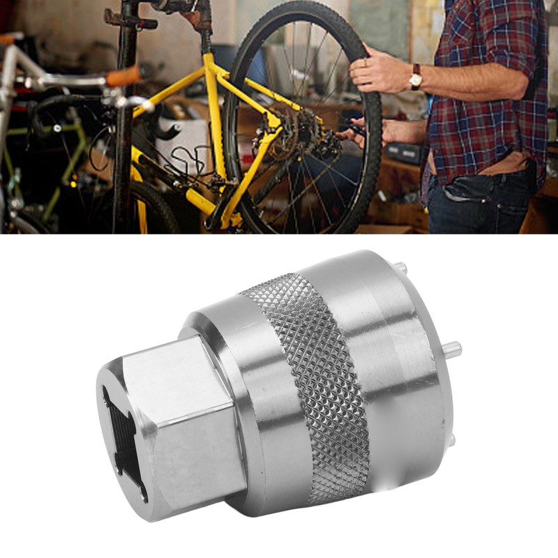 Bike Crank Cover Installation Removal Tool Aluminum Alloy Crank Arm