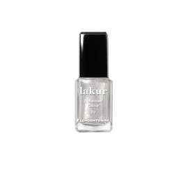 LONDONTOWN White Powdered Sugar Glittery Nail Polish, Coconut Crush lakur, Vegan Chip-Resistant Long-Lasting Nail Lacquer, 40 fl oz
