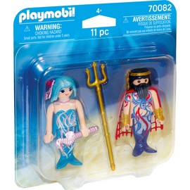 PLAYMOBIL 70082 DuoPack Sea King and Mermaid