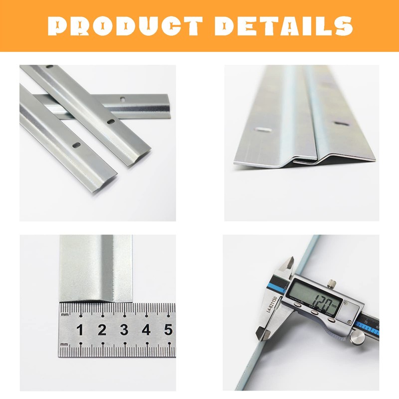 Z-Clamps for Hanging, Heavy Duty 30 cm Suspension System, Interlocking