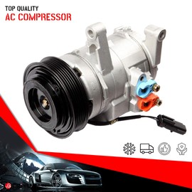 cciyu Air Conditioning Compressor for Chrysler Aspen for Dodge Durango for Jeep Commander Grand Cherokee 3.7L 4.7L 2004-2007 Replaces AC Compressor for Car