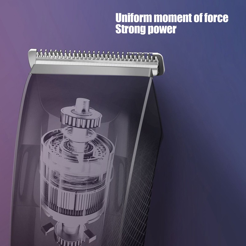 Professional Rechargeable Electric Hair Trimmer Hair Clipper Cutting Machine Styling