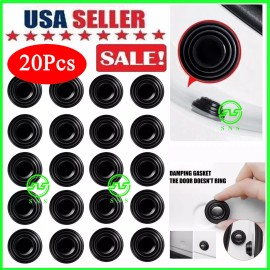SNS 20Pc Car Door Anti-Shock Silicone Pad SHOCK-Absorbin