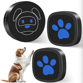 Whimsii Dog Doorbell for Toilet Training, Wireless Dog Door Bell Ring to Go Outside, IP65 Waterproof Touch Buttons, 50 Melodies & 1000 Feet Range