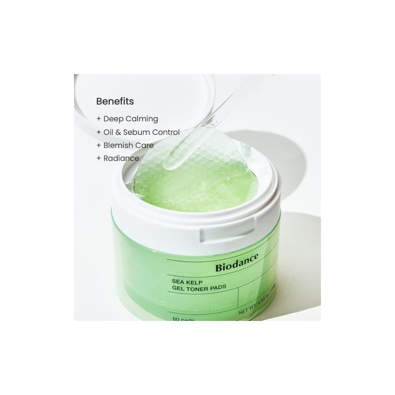 [Biodance] Sea Kelp Gel Toner Pads 60Pads