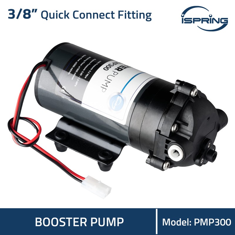 iSpring PMP300 Booster Pump for RCB3P Reverse Osmosis System, Replacement