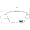BREMBO P 85 114X Brake Pads
