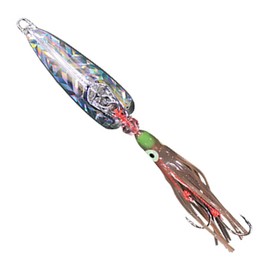 Hayabusa FS422-80-5 Inch Jack Eye Kick Bottom, 2.8 oz (80 g), Approx. 2.6 inches (65 mm), Silver, Metal Jig Lure