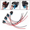 ZUDKSUY Conector inyector de combustible, 8 unidades (longitud del cable: