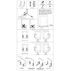 Hardware Resources Door Mount Kit for CAN-EBM Series, Polished Chrome