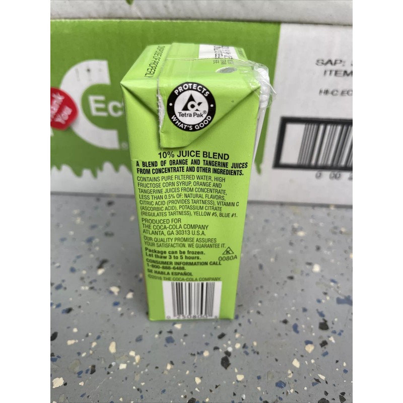 2017 Ghostbusters Limited edition Hi-C Ecto Cooler Juice Box Single