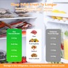 CXGFVRE Vacuum Sealer, 75KPA Strong Suction, Dry/Wet Modes vacuum sealer