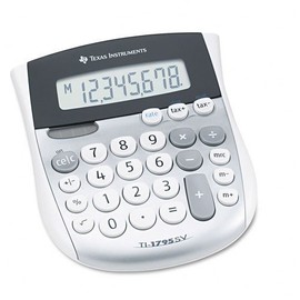 Texas Instruments : TI-1795SV Handheld Calculator, Eight-Digit LCD -:- Sold as 2 Packs of - 1 - / - Total of 2 Each by Texas Instruments