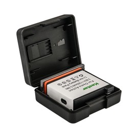 Kastar 4 Pack Battery and LCD Triple USB Charger Compatible with DJI AB1 and DJI OSMO 4K Waterproof WiFi HDR Video 145° Angle Black, DJI Osmo Action - 4K Action Cam 12MP Digital Camera