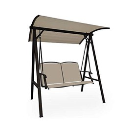 Garden Winds Replacement Canopy Top Cover for Two Person Sling Swing - Standard 350