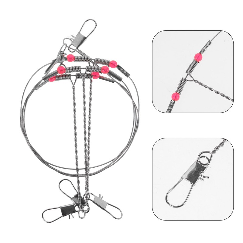 Kisangel 1 Set Outdoor Fishing Leader Tackle Rig Set: Fishing