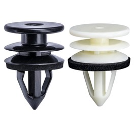 Rexka 10 Sets Door Trim Panel Retainer Clip Kits for GM Pickups Trucks Chevy Buick GMC Hummer 11519031 11519032