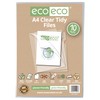 eco-eco A4 50% Recycled Bag 10 Tidy Files, eco023