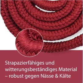 Lead rope with panic hook for horse in various stylish designs. Leash, ties pony, donkey, goat