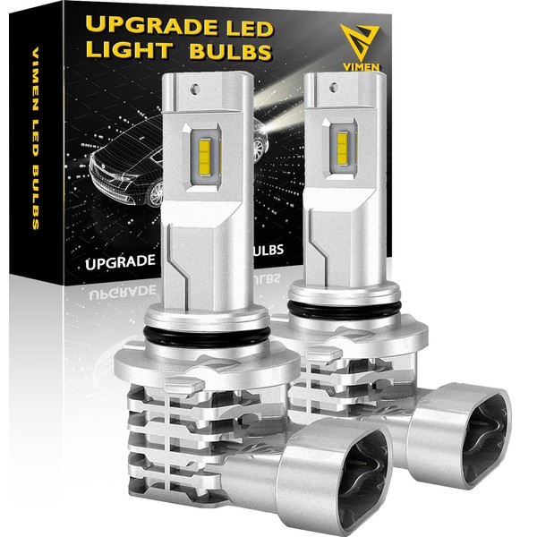 VIMEN HB4 LED Headlight for Cars, Integrated 9006 LED Bulb,