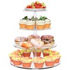 LATERN 4 Tier Round Acrylic Cupcake Stand