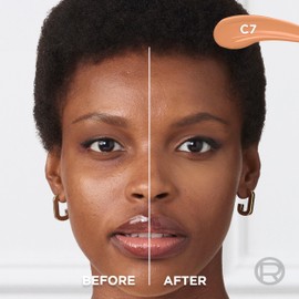 L'Oreal Paris True Match Radiant Serum Concealer, Brightening Under Eye Concealer Make Up with 1.5% Hyaluronic Acid and Caffeine, C7, 0.33 Oz