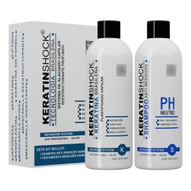 Keratina Brasileña Alaciante Cirugía Capilar + Shampoo 250ml