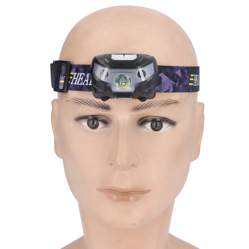 LED Gestures Sensor Headlight Multifunctional Outdoor Waterproof Headlamp for Camping