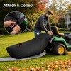 Heavy Duty Lawn Tractor Leaf Bag 420D Oxford Grass Catcher