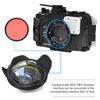 Waterproof Housing Case for Olympus TG-6, 60M Depth Waterproof Camera