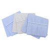 Royal Mart Men's Handkerchief Set - Large 17x17 Inches -