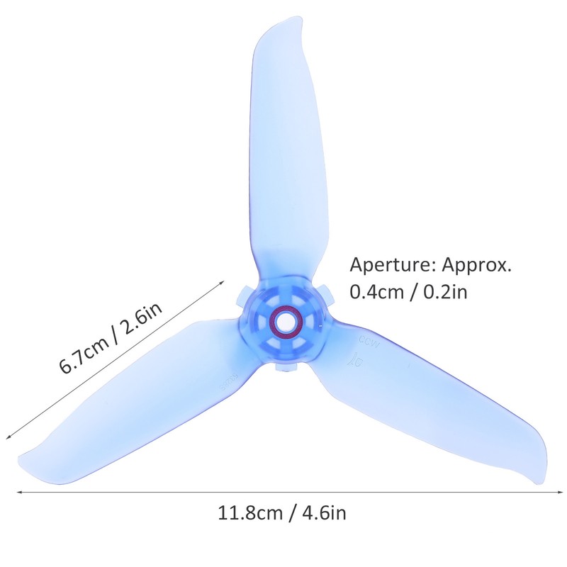 2 Pair FPV Combo Quick Release Propellers Quadcopter Paddle Blades