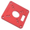 Trimming Flip Board Aluminum Alloy Router Table Plate Universal Woodworking