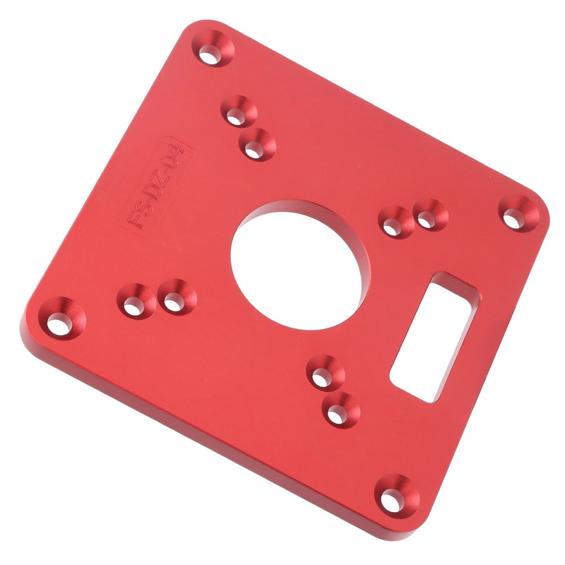 Trimming Flip Board Aluminum Alloy Router Table Plate Universal Woodworking
