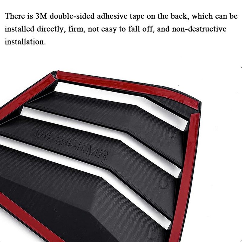 Rifoda for New Camry Window Louvers Air Vent Scoop Shades