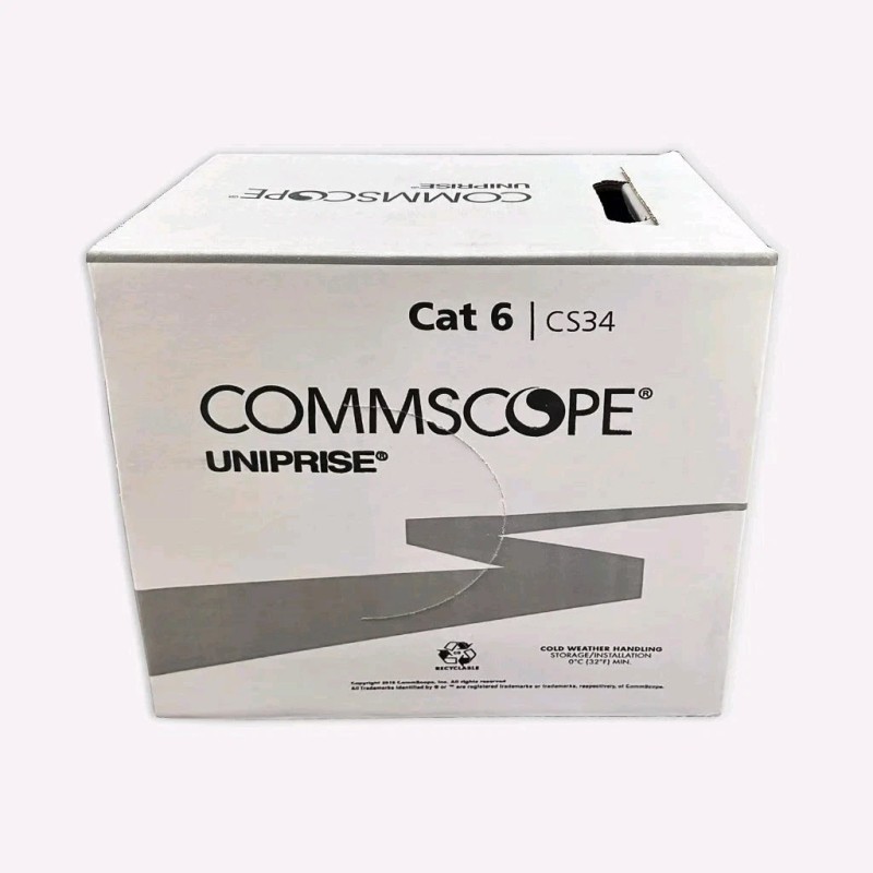 Commscope CS34P 23/4P Cat6 F/UTP WebTrak Plenum Shield Network Cable