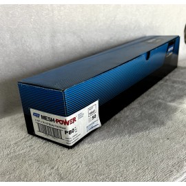 NORTON Mesh Power File Sheet 2-3/4 in x 16-1/2 in 80 Grit Ceramic Grain 16943