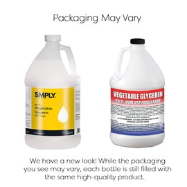 SMPLY. 99.7% Pure USP Food Grade Vegetable Glycerin for Skin, Soap, and More, 1 Gallon