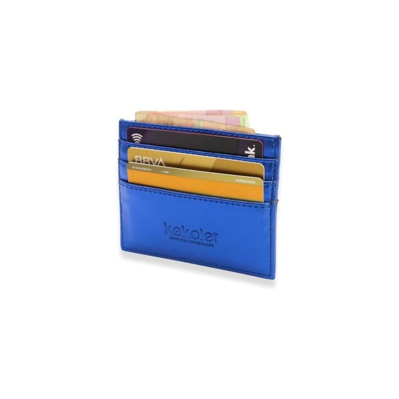 Tarjetero Cartera (Celeste)