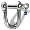 PinPro 4 x M6 Stainless Steel Shackles Straight Short Shape