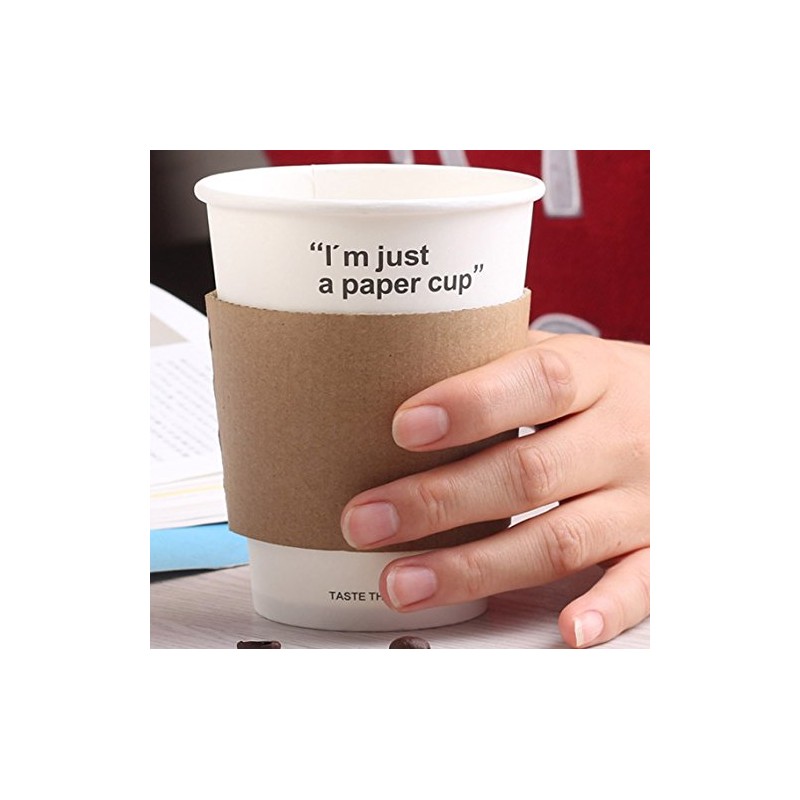 WARMBUY Coffee Cup Sleeves, 100 Count