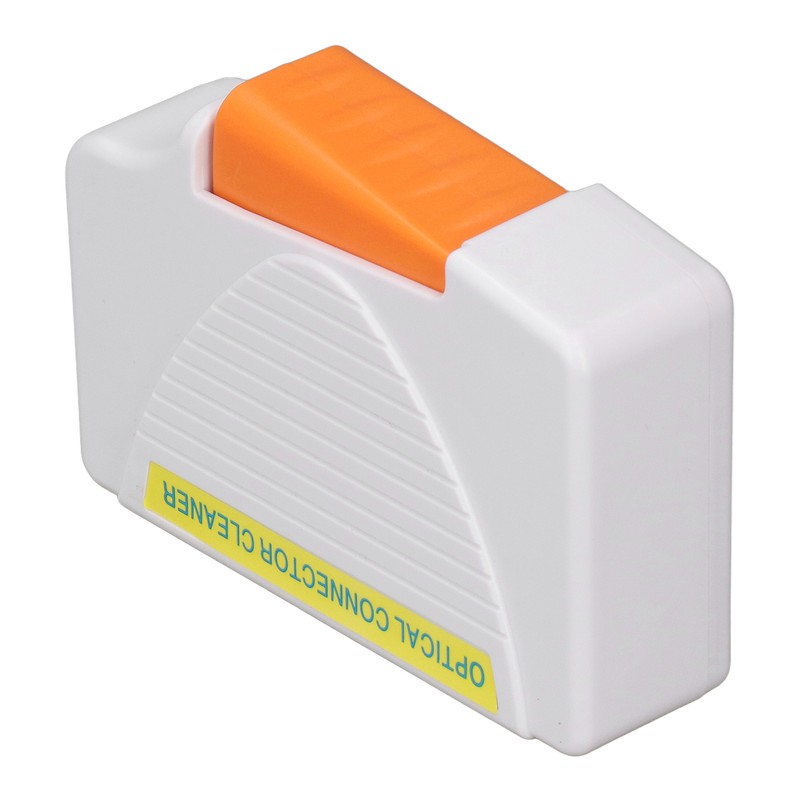 White Fiber Optic Cleaning Box Lightweight SC FC ST LC