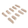 10pcs Castor Oil Pack Wrap for Finger Soft Cotton Breathable