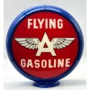 FLYING A GASOLINE "Red background" 13.5" Gas Pump Globe -