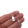 Called To Serve Heart Tag Necklace Silver. LDS Missionary Gift,