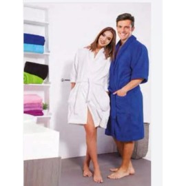 Primavera Bata De Baño Mediana 100% Algodón Peinado Primavera