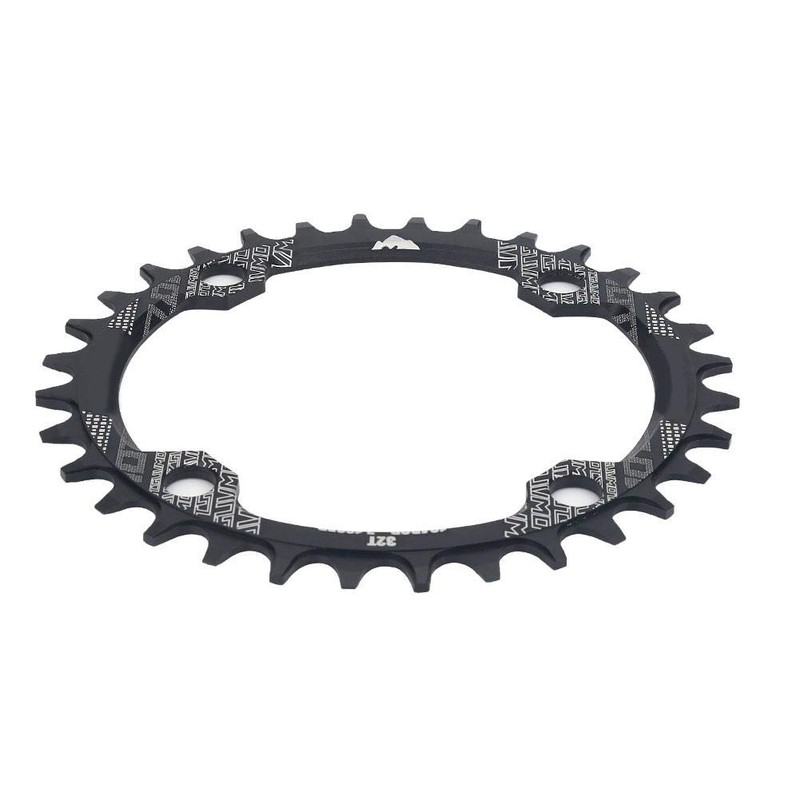 Topiky Bicycle Chainring, Aluminium Alloy Bicycle Oval Sprocket with Unique