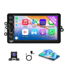 7’’ Car Radio Upgrade for Chevrolet Chevy Silverado 1500/2500/3500 2003 2004 2005 2006, SSR Tahoe GMC Sierra 1500 2003-2006, Yukon 2004-2006, Touch Screen Stereo with Wireless Carplay Android Auto