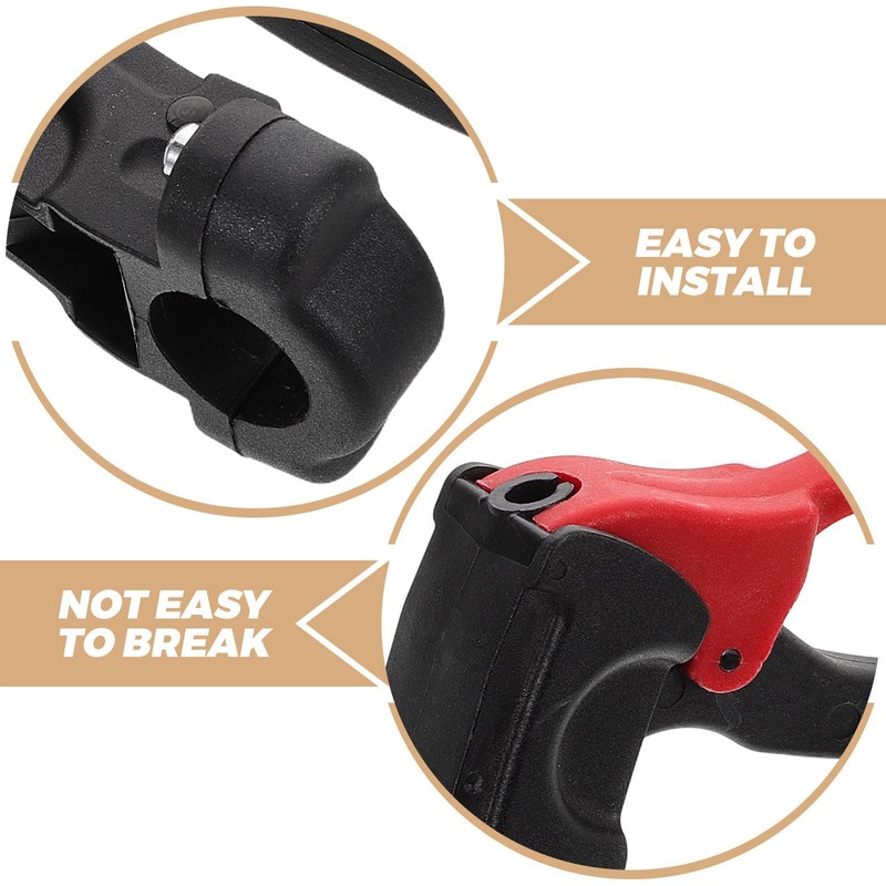 DOITOOL Wheelchair Handbrake Plastic Side Assembly Ergonomic Brake Lever General